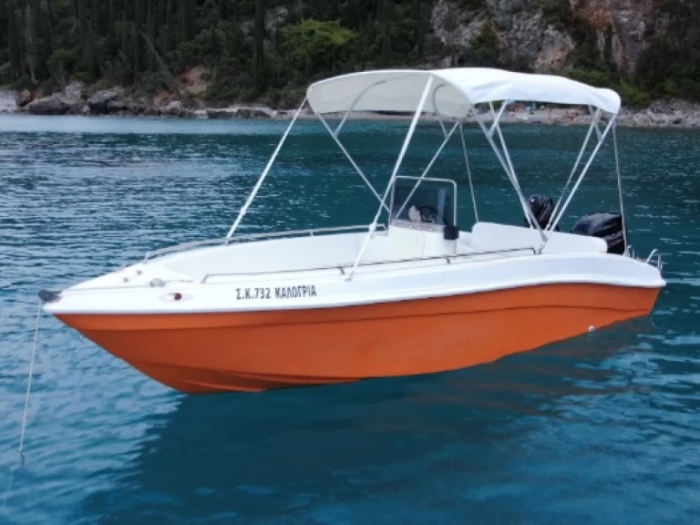 Uthyrning Motorbåt  Assos med en båtlicens 