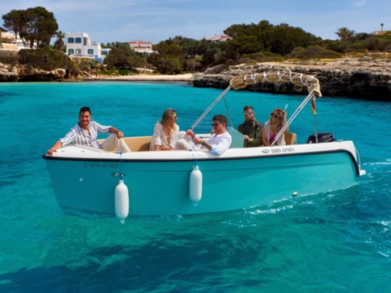 Yacht charter Ciutadella de Menorca billig 585 Open