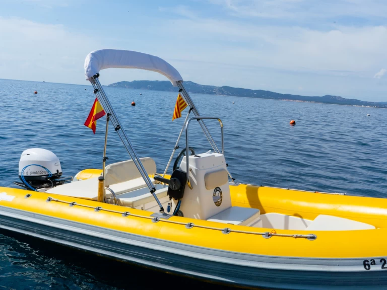 Yacht charter l'Estartit billig Gommonautica G48C