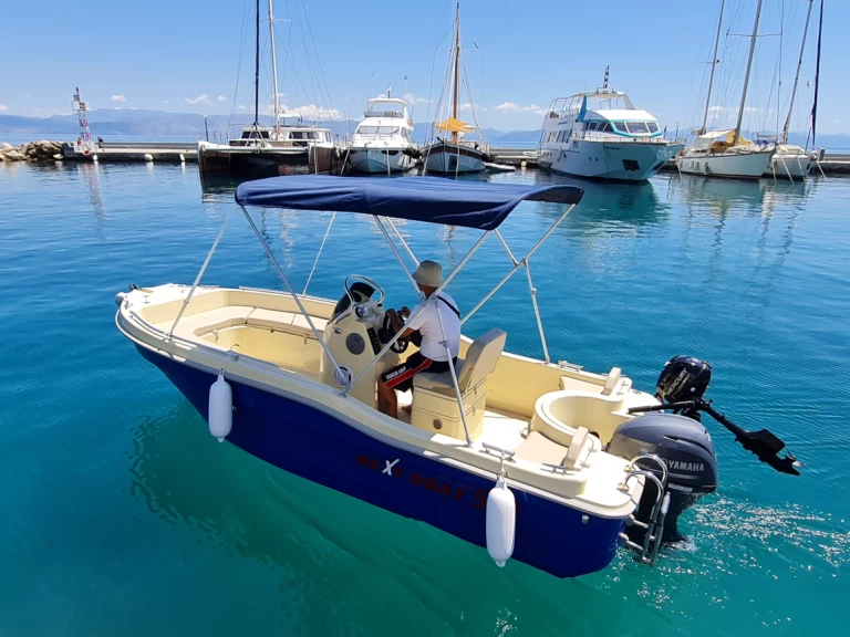 Hyra Motorbåt  med eller utan skeppare Storm Boats Benitses Marina 