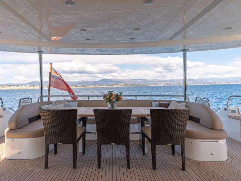 Princess, UK BLUE EYES charter bareboat eller skeppad i Antibes