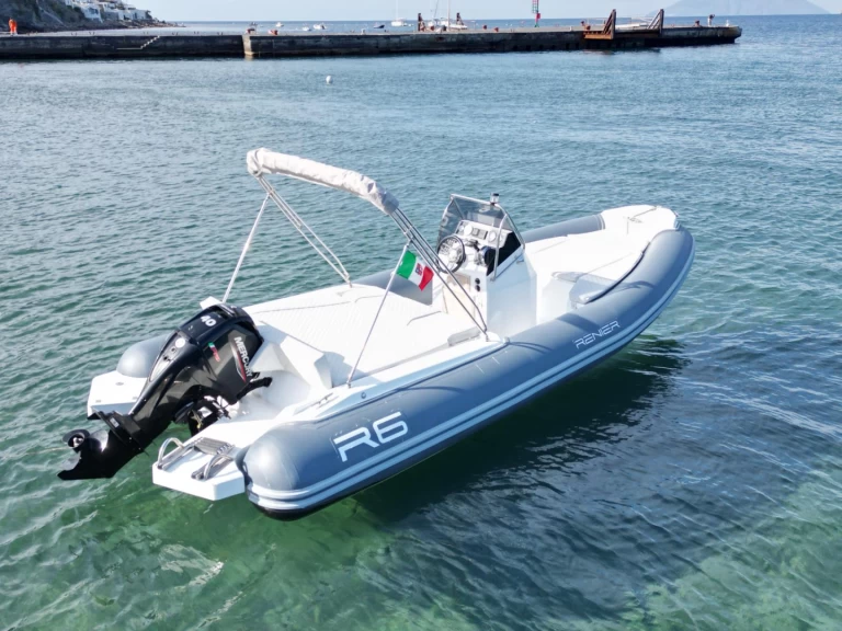 Hyra RIB med eller utan skeppare Renier Panarea 