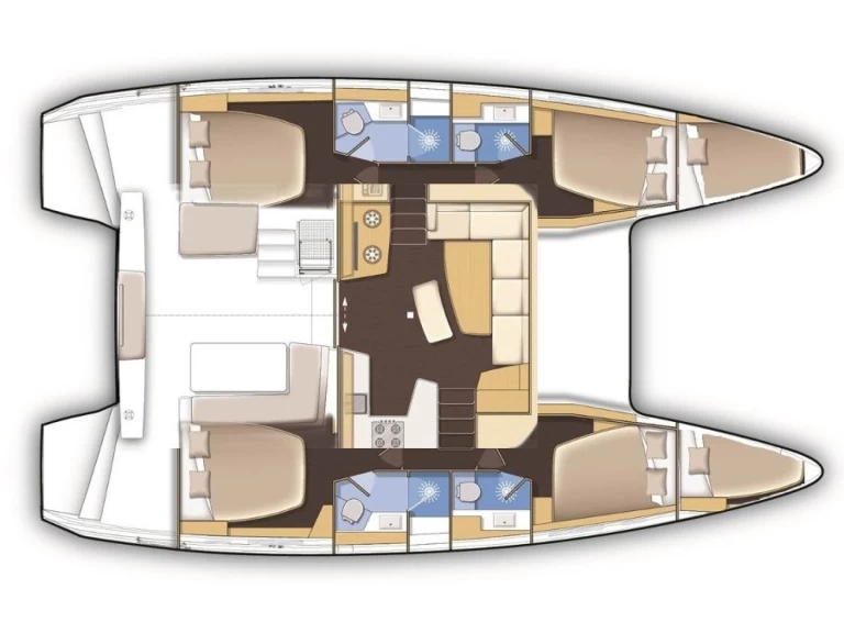 Yacht charter Gouvia billig Lagoon 42