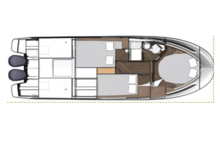 Jeanneau Merry Fisher 1095 Fly charter bareboat eller skeppad i Drage