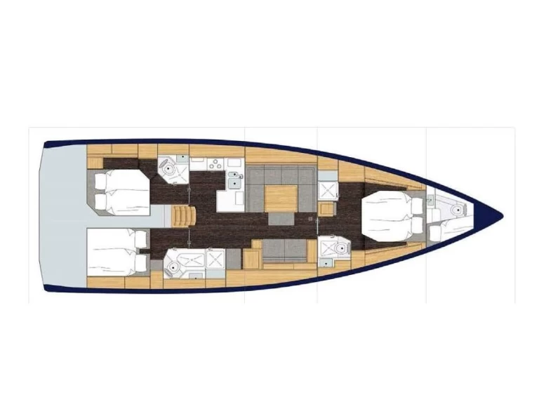 Bavaria Bavaria C50 Style charter bareboat eller skeppad i Primošten 