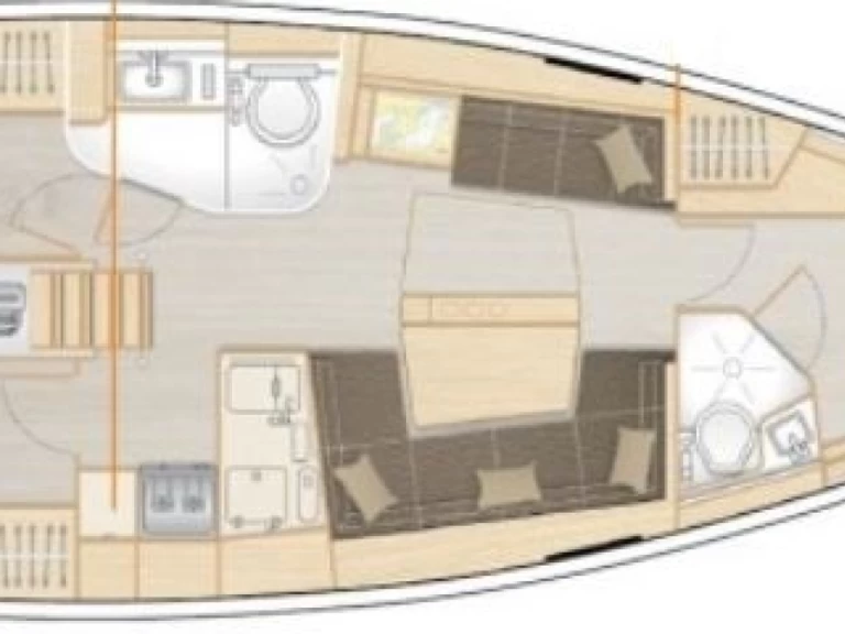 Uthyrning Segelbåt  i Lavrio - Hanse Hanse 418