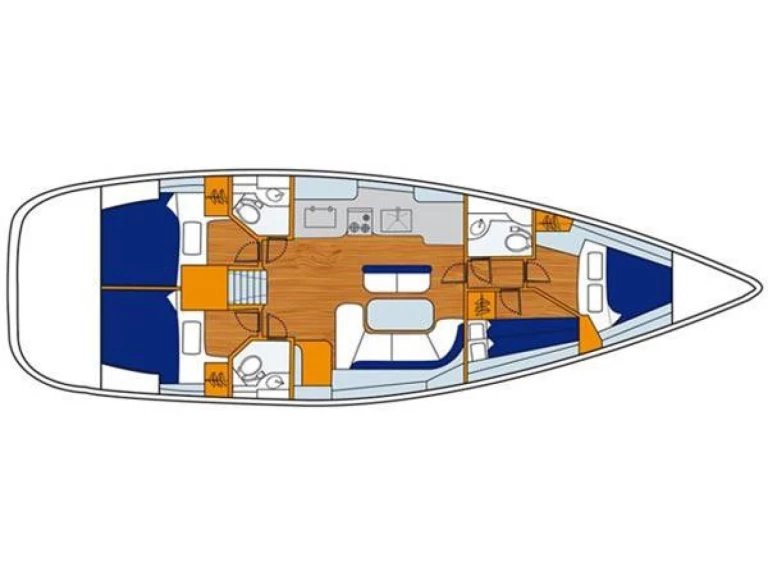 Uthyrning Segelbåt  i Talamona - Bénéteau Beneteau 473