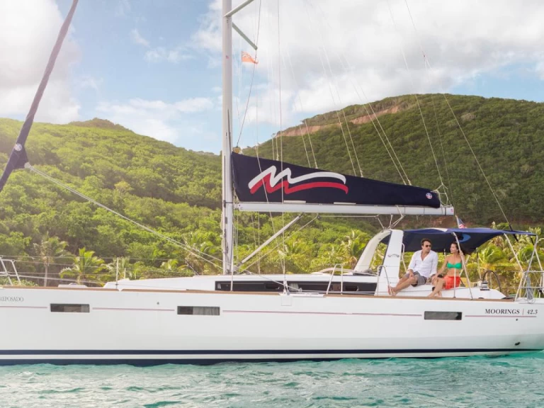 Yacht charter Marigot billig Moorings 42.3