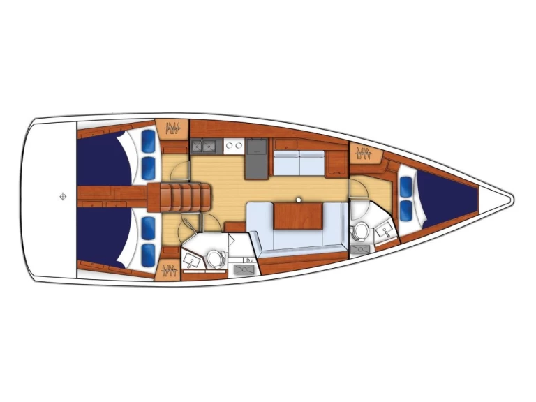 Båtuthyrning  Moorings 42.3 i Marigot på Samboat 
