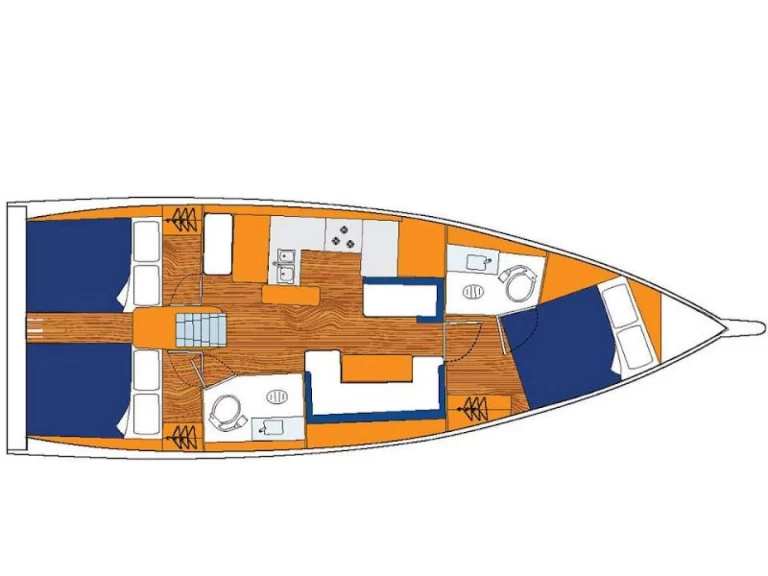 Uthyrning Antigua Island - Jeanneau Sun Odyssey 410 av Samboat 
