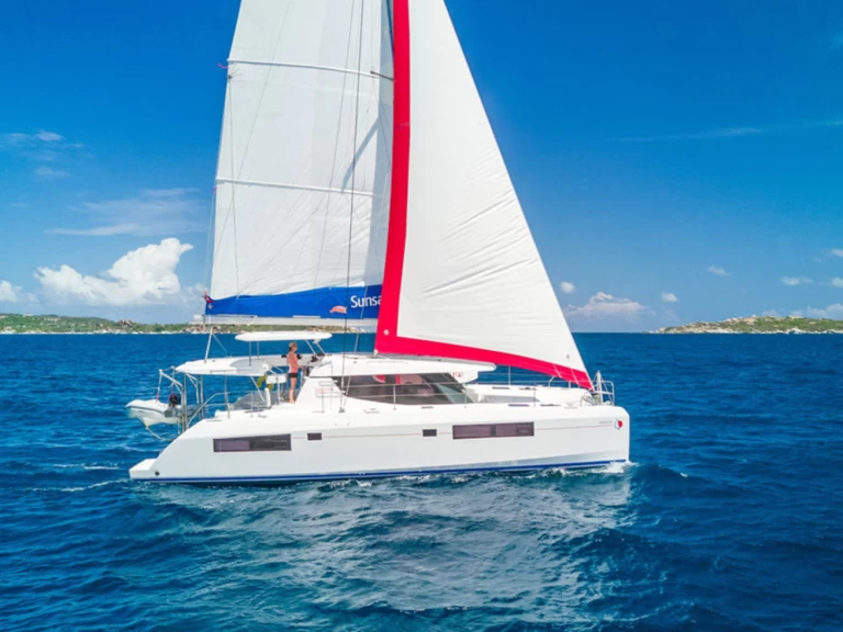 Yacht charter Raiatea billig Leopard 45