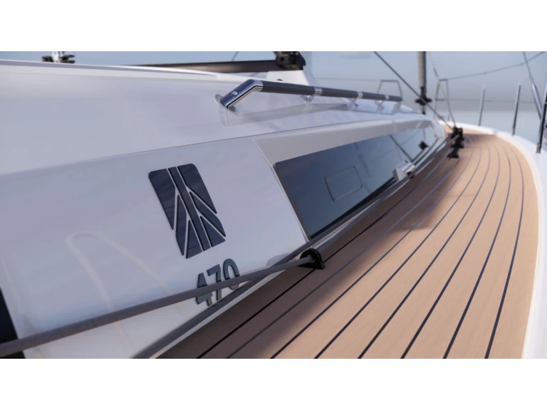 Dufour Dufour 470 charter bareboat eller skeppad i Lefkáda