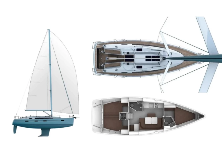Uthyrning Segelbåt  i Lavrio - Bavaria Cruiser 41