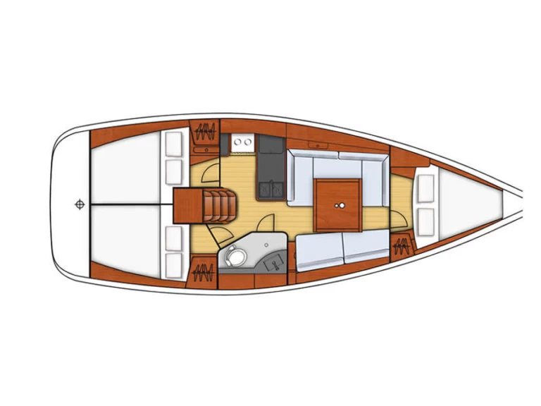 Båtuthyrning Bénéteau Oceanis 34 i Altefähr på Samboat 