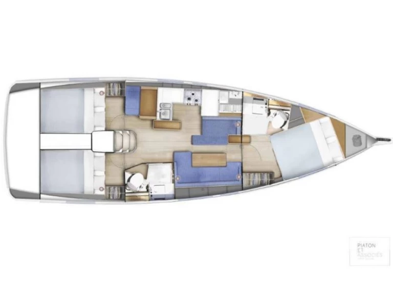 Uthyrning Lefkáda - Jeanneau Sun Odyssey 410 av Samboat 