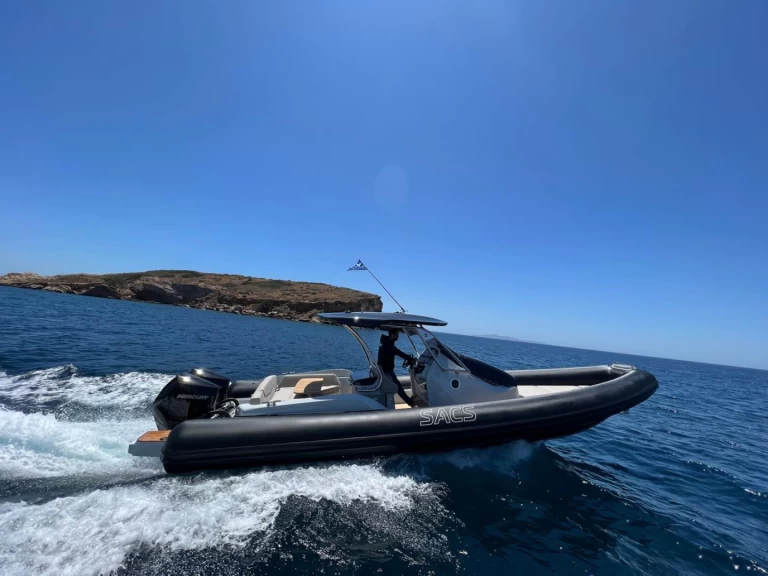 Hyra RIB med eller utan skeppare Sacs-Marine Paros (ostrov) 