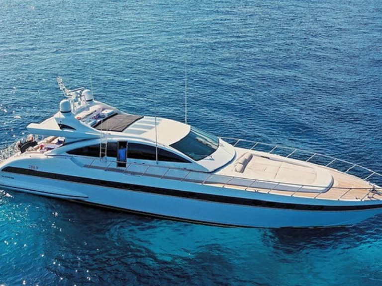 Uthyrning Lyx yacht i Órmos Bay -  Mangusta 72