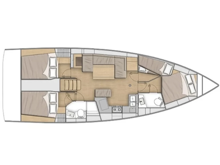 Båtuthyrning Bénéteau Oceanis 40.1 i Šibenik  på Samboat 
