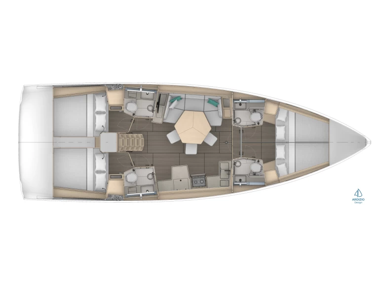 Båtuthyrning Dufour Sunsail 44.4 i Dubrovnik på Samboat 