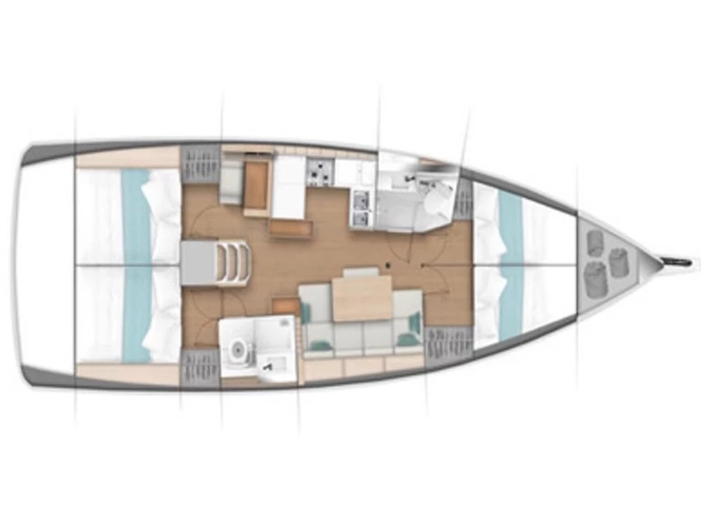 Båtuthyrning Jeanneau Sun Odyssey 440 i Piraeus på Samboat 