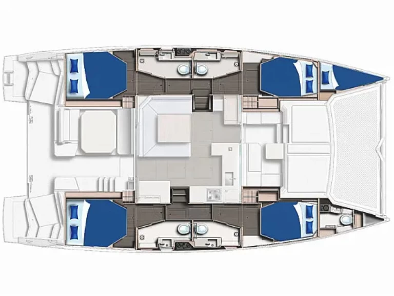 Yacht charter Dubrovnik billig Leopard 45