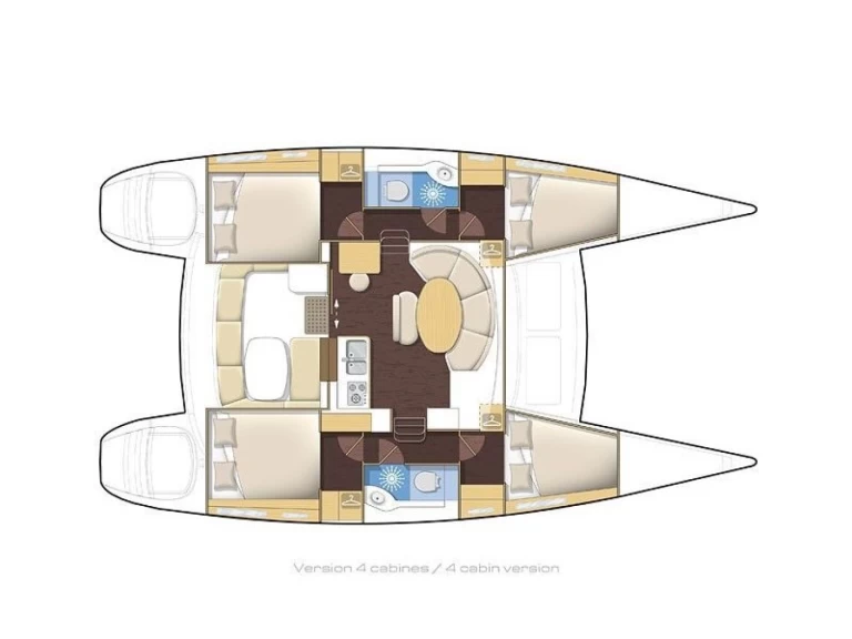 Yacht charter Hyeres billig Lagoon 380