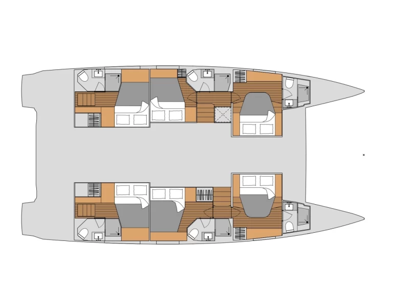Uthyrning Katamaran  i Hyeres - Fountaine Pajot Aura 51