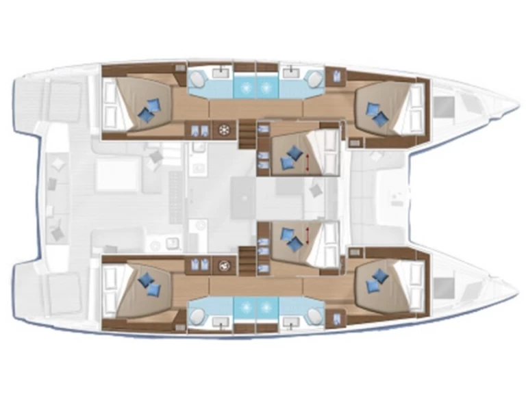 Katamaran  för uthyrning Alimos till det bästa priset 
