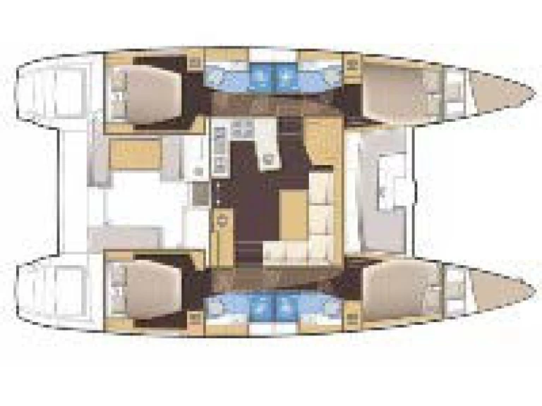 Hyra Katamaran  med eller utan skeppare Lagoon Alimos 