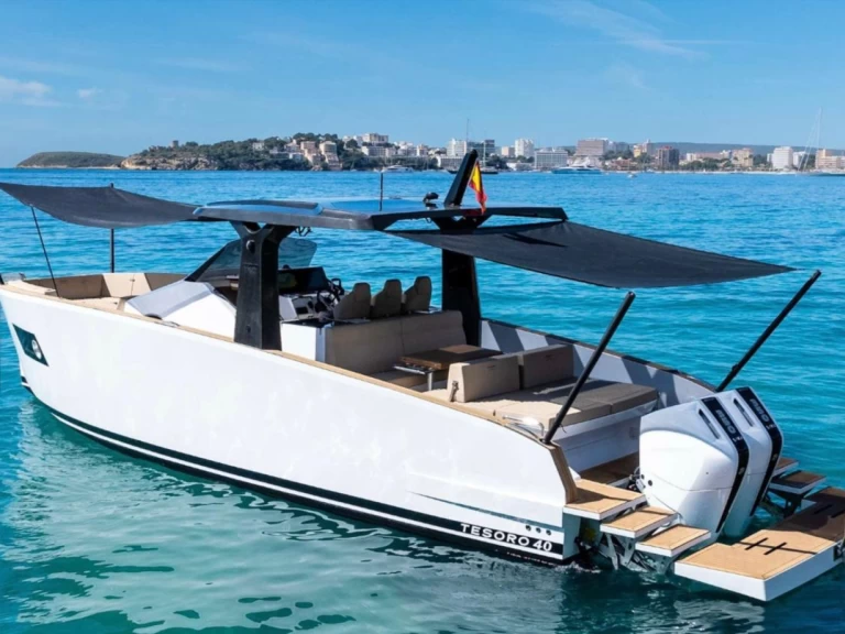 Uthyrning Motorbåt  Tesoro Yatch med en båtlicens 