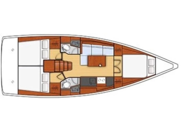 Hyr en Bénéteau Oceanis 38.1 Lefkáda 