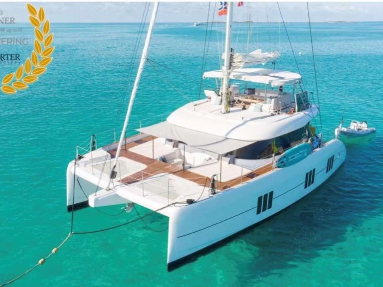 Sunreef UNWAVERING charter bareboat eller skeppad i Bahamas 