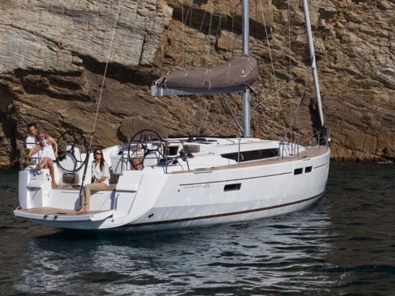 Båtuthyrning Jeanneau Sun Odyssey 479 i Mykonos (ostrov) på Samboat 