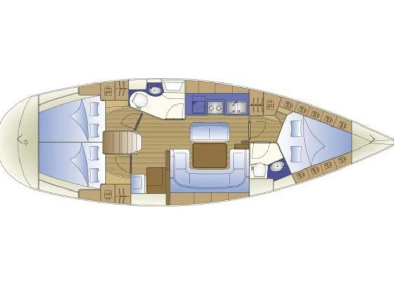 Hyr en Bavaria Bavaria 39 Cruiser Nikiána 