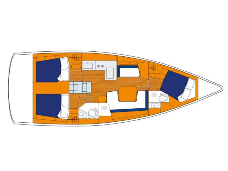 Båtuthyrning Bénéteau Oceanis 41.1 i Piraeus på Samboat 