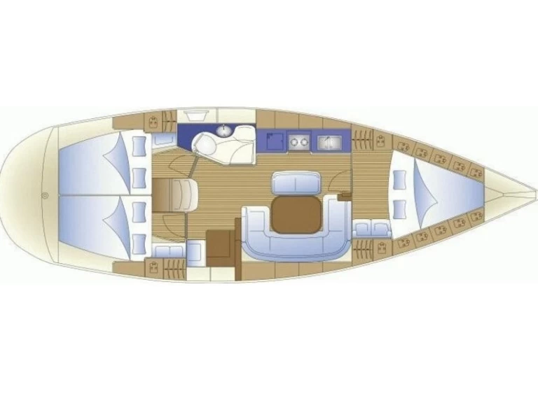 Segelbåt  för uthyrning Nikiána till det bästa priset 