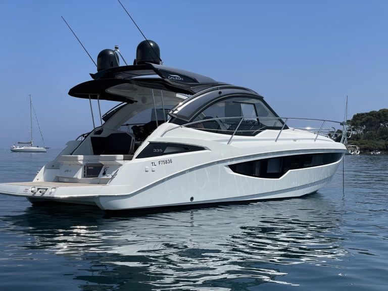 Hyra Lyx yacht med eller utan skeppare Galeon Antibes 
