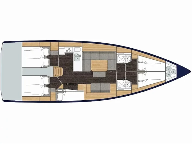 Bavaria Bavaria C45 charter bareboat eller skeppad i Alimos
