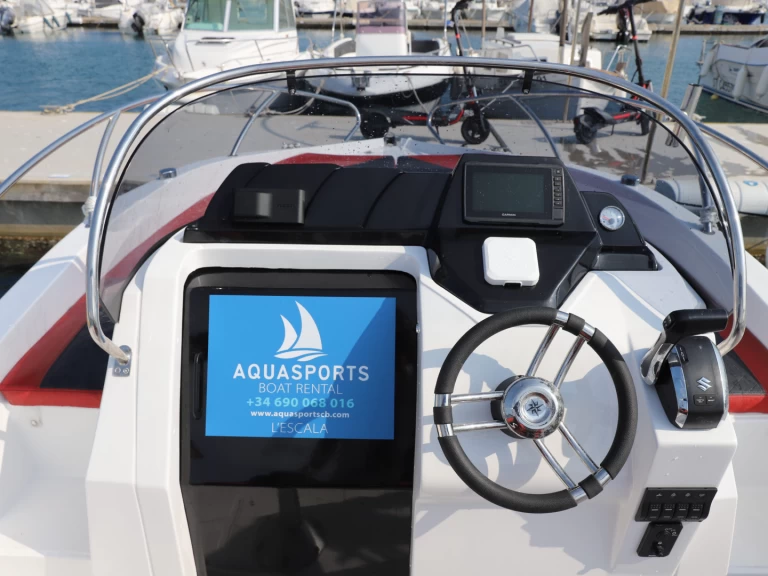 Hyr en Okiboats Barracuda 595 SD l'Escala 