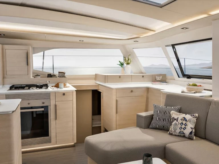 Uthyrning Katamaran  Fountaine Pajot med en båtlicens 