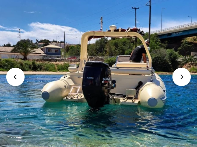 Uthyrning RIB i Néa Potídhaia - Solemar S650