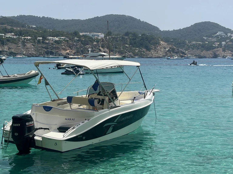 Marinello Marinello 21 charter bareboat eller skeppad i Cala Vadella