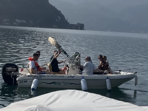 Yacht charter Brusimpiano billig Capelli 500 Open