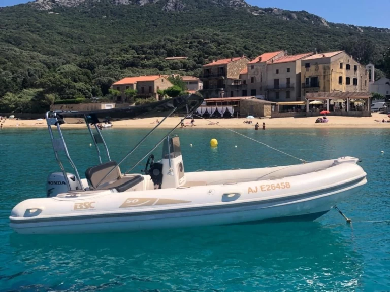 Hyra RIB med eller utan skeppare Bsc Campomoro 