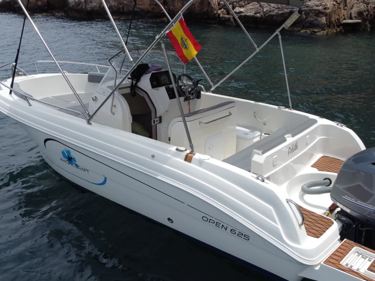 Uthyrning Motorbåt  i Ibiza Town - Pacific Craft Pacific Craft 625 Open Trendy