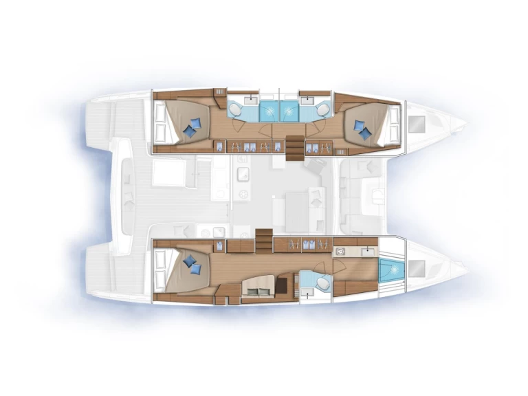 Yacht charter Paros (ostrov) billig Lagoon 46
