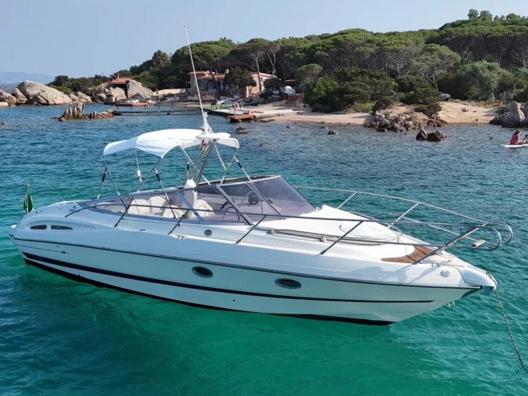 Yacht charter La Maddalena billig Cranchi 28 CSL