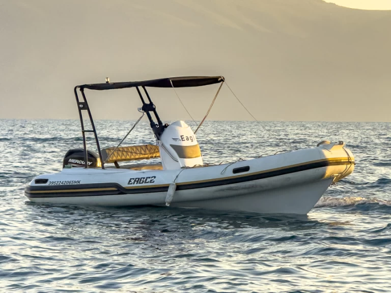 Uthyrning RIB Eagle med en båtlicens 