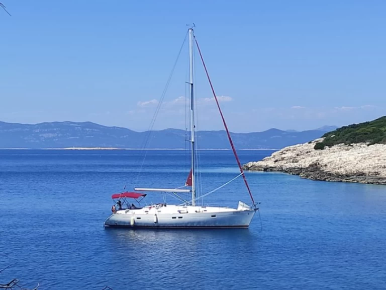 Yacht charter Omiš billig Oceanis 411 Celebration