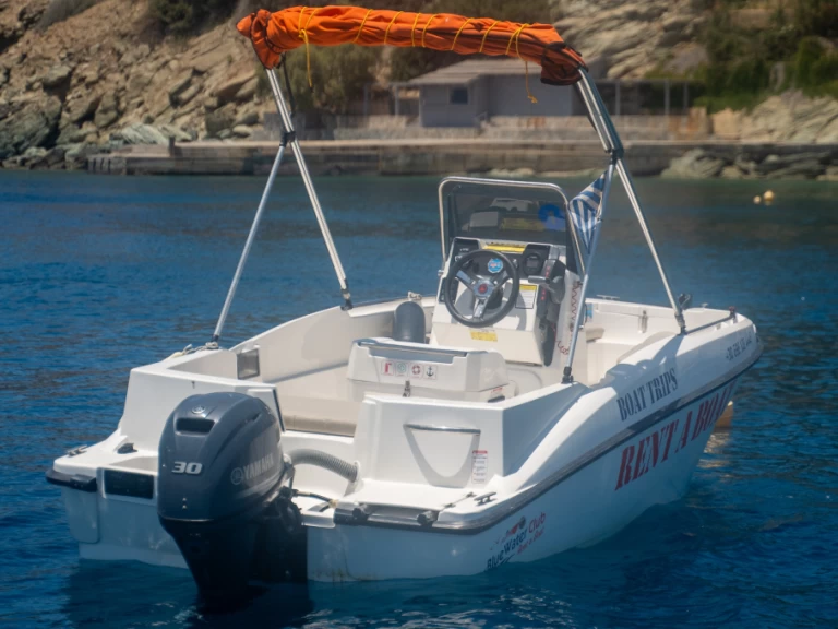 Hyra Motorbåt  med eller utan skeppare Poseidon Agía Pelagía 